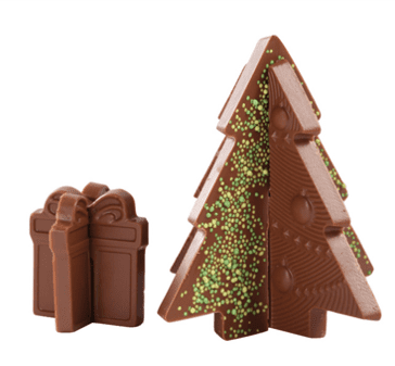 Šokolāde 3D puzle – eglīte