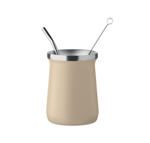 Tējas krūze ar salmiņu MO2776