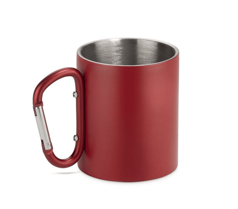 Metāla krūze ar karabīni BL16405